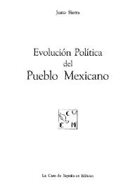 Evolución política del pueblo mexicano