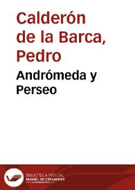 Andrómeda y Perseo