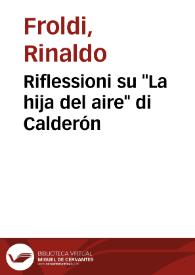 Riflessioni su 