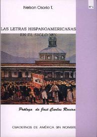 Las letras hispanoamericanas en el siglo XIX