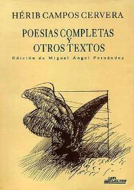 Poesías completas y otros textos