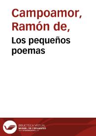 Los pequeños poemas