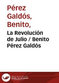 La Revolución de Julio