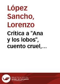 Crítica a 