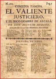 El valiente justiciero y el rico-hombre de Alcalá