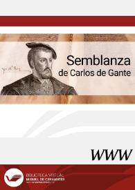 Semblanza de Carlos de Gante