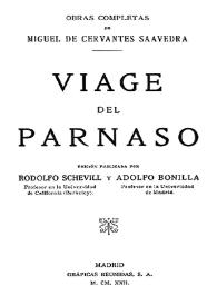 Viage del Parnaso