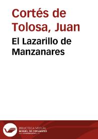 El Lazarillo de Manzanares