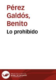 Lo prohibido