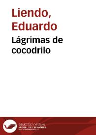 Lágrimas de cocodrilo