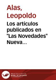 Los artículos publicados en 