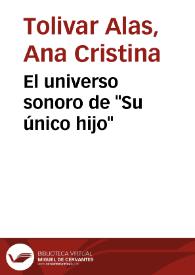 El universo sonoro de 