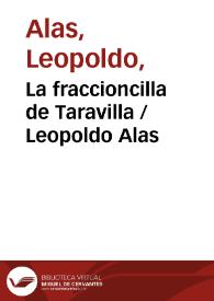 La fraccioncilla de Taravilla