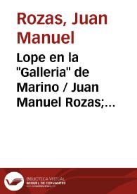 Lope en la 