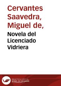 Novela del licenciado Vidriera