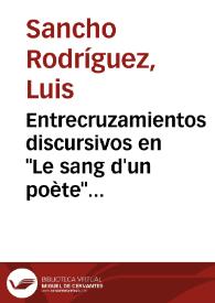 Entrecruzamientos discursivos en 