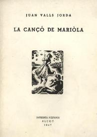 La cançó de Mariòla