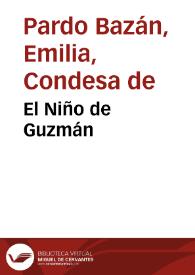 El niño de Guzmán : novela