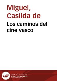 Los caminos del cine vasco