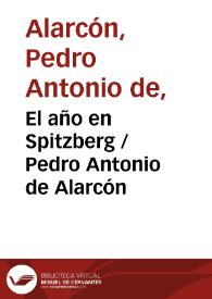 El año en Spitzberg