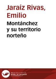 Montánchez y su territorio norteño