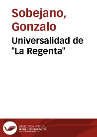 Universalidad de 