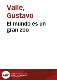 El mundo es un gran zoo