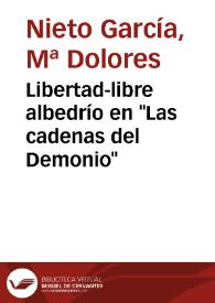 Libertad-libre albedrío en 