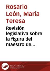 Revisión legislativa sobre la figura del maestro de obras en Gran Canaria