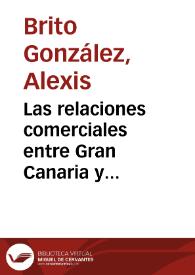 Las relaciones comerciales entre Gran Canaria y Holanda durante el seiscientos