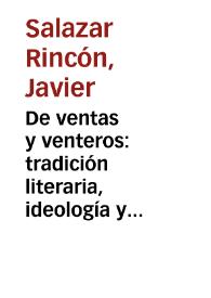 De ventas y venteros: tradición literaria, ideología y mímesis en la obra de Cervantes