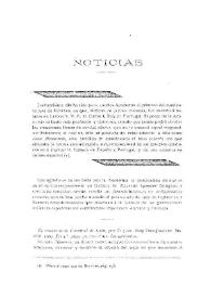 Noticias. Boletín de la Real Academia de la Historia, tomo 52 (febrero 1908). Cuaderno II