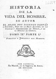 Historia de la vida del hombre. Tomo 2. Parte 1ª : pubertad y juventud del hombre