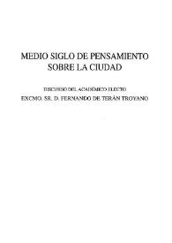 Medio siglo de pensamiento sobre la ciudad