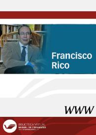 Francisco Rico