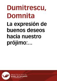 La expresión de buenos deseos hacia nuestro prójimo: ¿un acto de habla cortés automático?