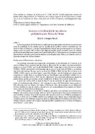 Avances en la datación de las culturas prehistóricas de África del Norte