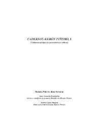 Cadernos Ramón Piñeiro I (Cadernos galegos de pensamento e cultura). Lírica e metafísica no proxecto filosófico de Ramón Piñeiro