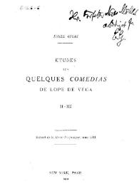 Études sur quelques 