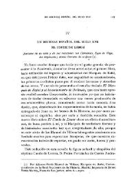 Un mecenas español del siglo XVII. El Conde de Lemos: Noticias de su vida y de sus relaciones con Cervantes, Lope de Vega, los Argensola y demás literatos de su época