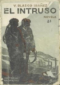 El intruso : (novela)