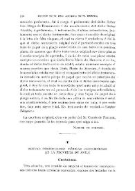 Nuevas inscripciones ibéricas descubiertas en la provincia de Ávila