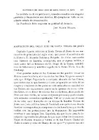 Manuscrito del siglo XVIII de Santa Teresa de Jesús