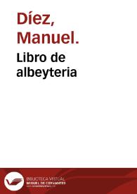 Libro de albeyteria