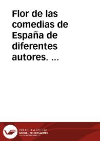 Flor de las comedias de España de diferentes autores.  Quinta parte