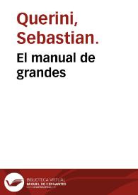 El manual de grandes