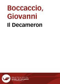 Il Decameron