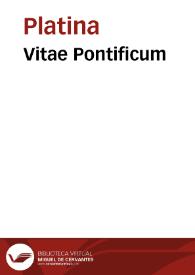 Vitae Pontificum