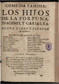 Los hijos de la Fortuna, Teagenes y Clariclea