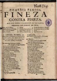 Fineza contra fineza